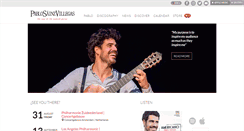 Desktop Screenshot of pablosainzvillegas.com